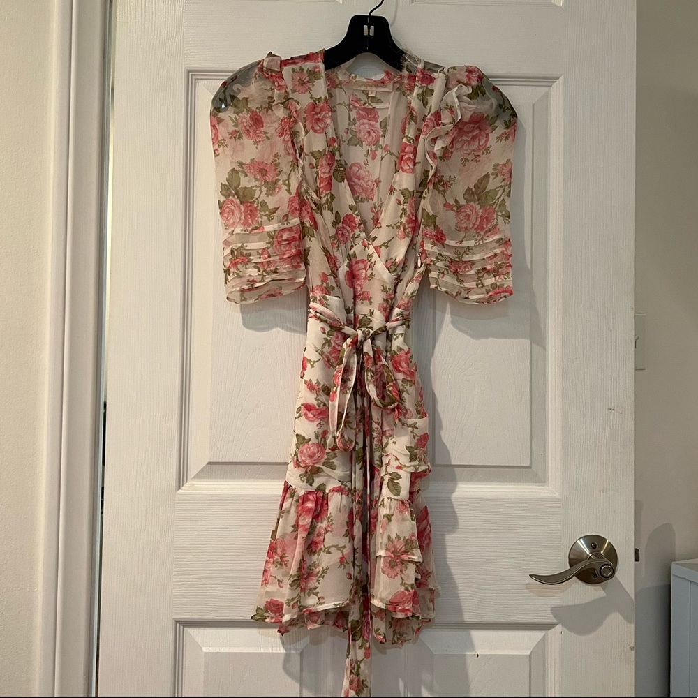 love shack fancy floral dress
